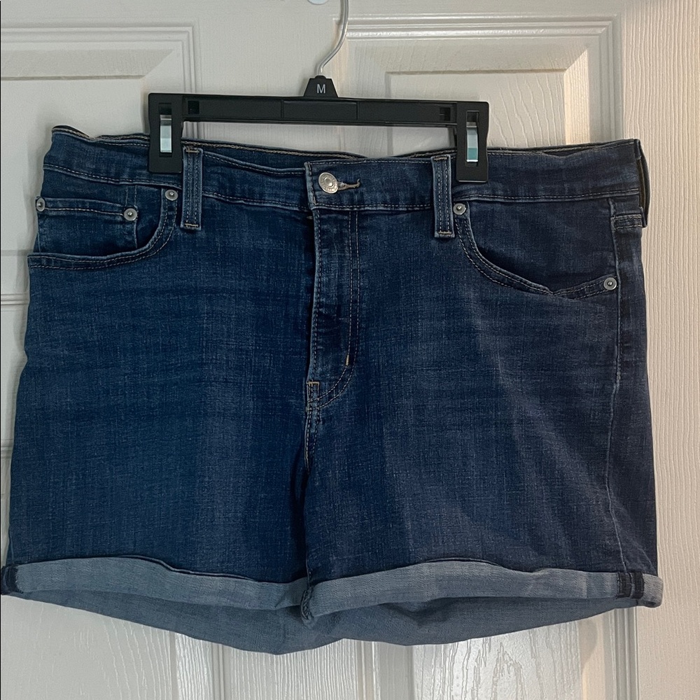 Levi Strauss Mid Length Denim Shorts